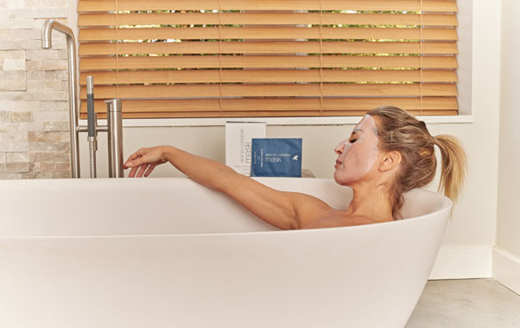 Forevers aloe bio-cellulose mask frisker træt vinterhud op.
